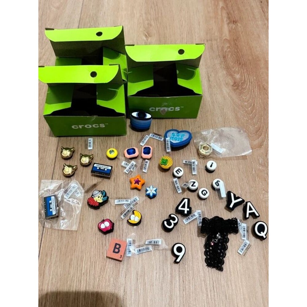 Croc charms 30 pieces bundle lot set